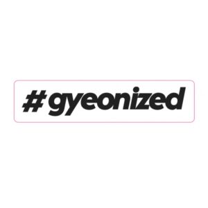 Gyeon ZM #gyeonized Sticker Black