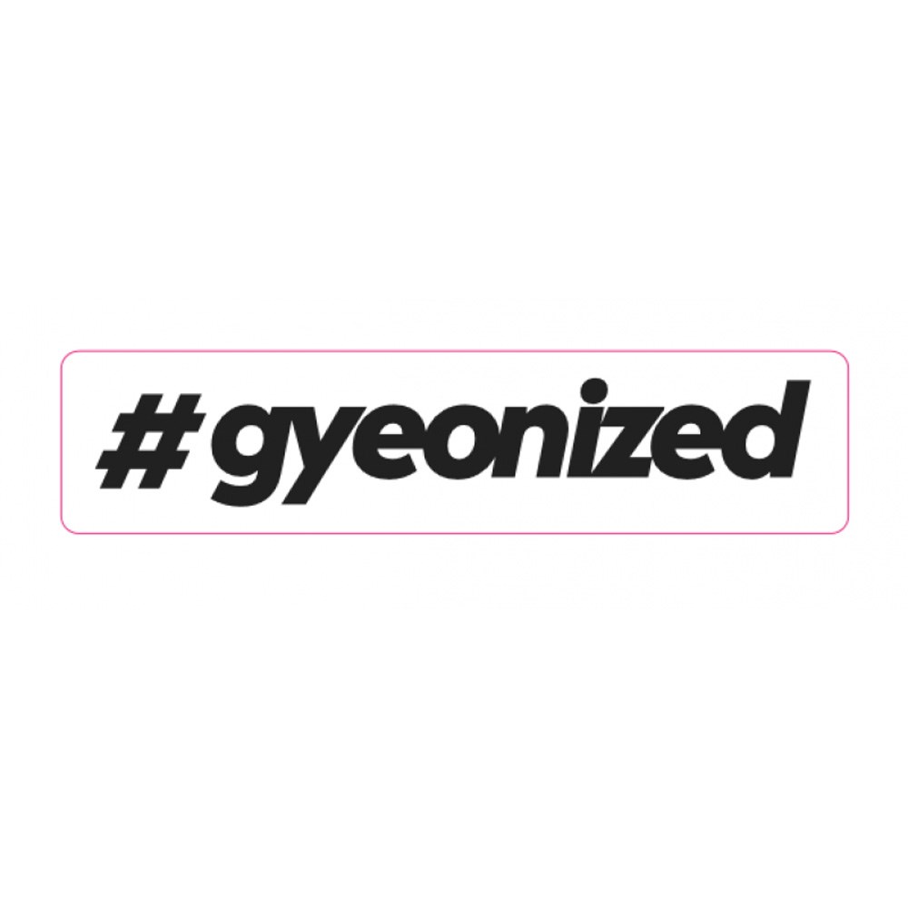 Gyeon ZM #gyeonized Sticker Black