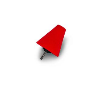 Mint Protools Red Soft Polishing Drill Cone - CASE (6)