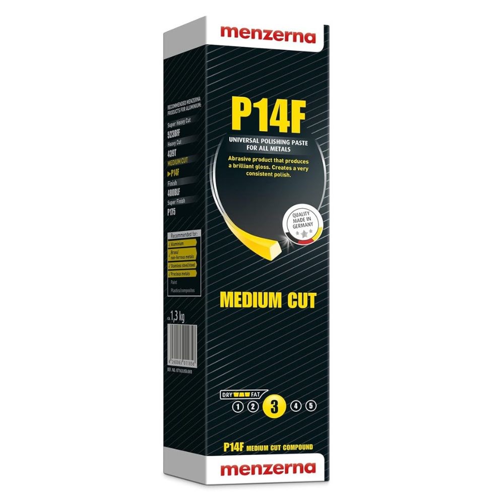 Menzerna P14F Medium Cut Solid Compound 1.3Kg