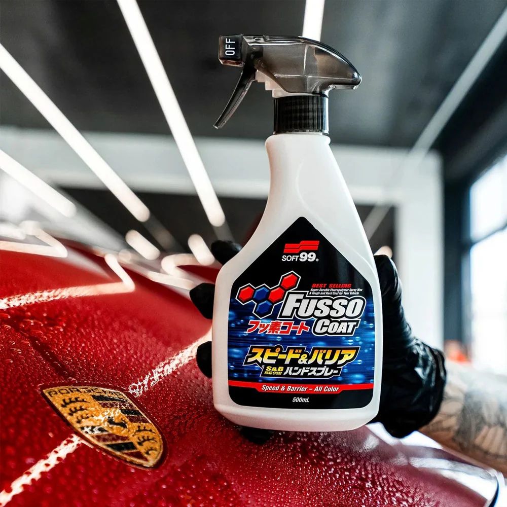 Soft99 Fusso Coat Speed & Barrier Hand Spray All Color - Image 2
