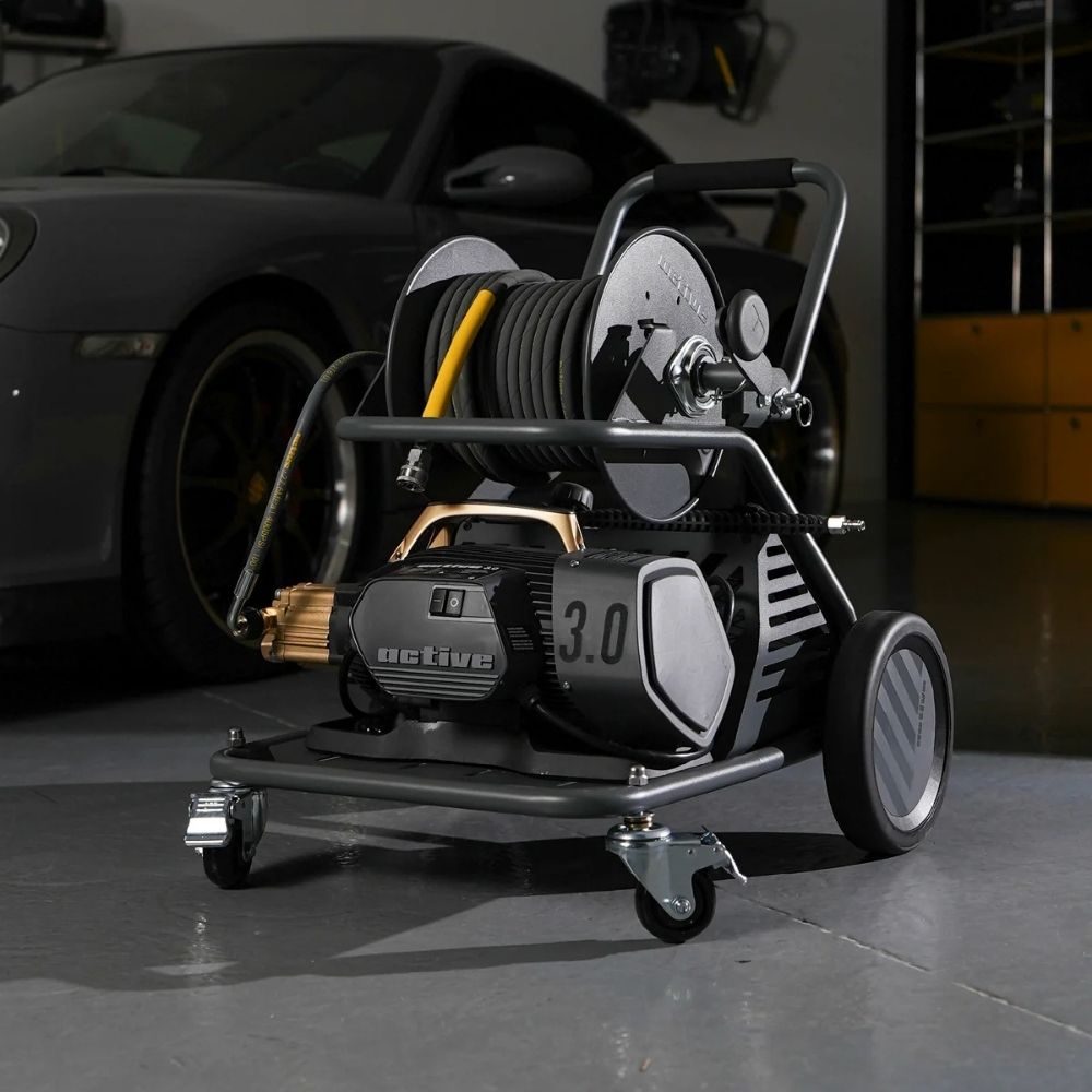 Active Wash Cart & Hose Reel - Image 2